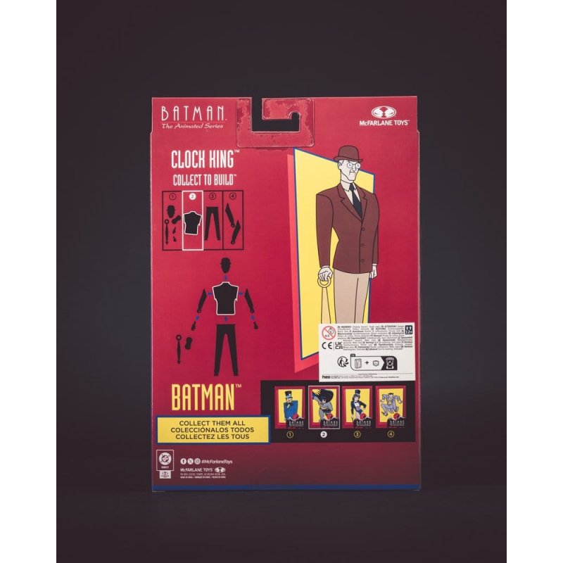 Batman: The Animated Series DC Direct Build-A Action Figures Wave 7 Batman (Alternate Expressions) (Platinum Edition)