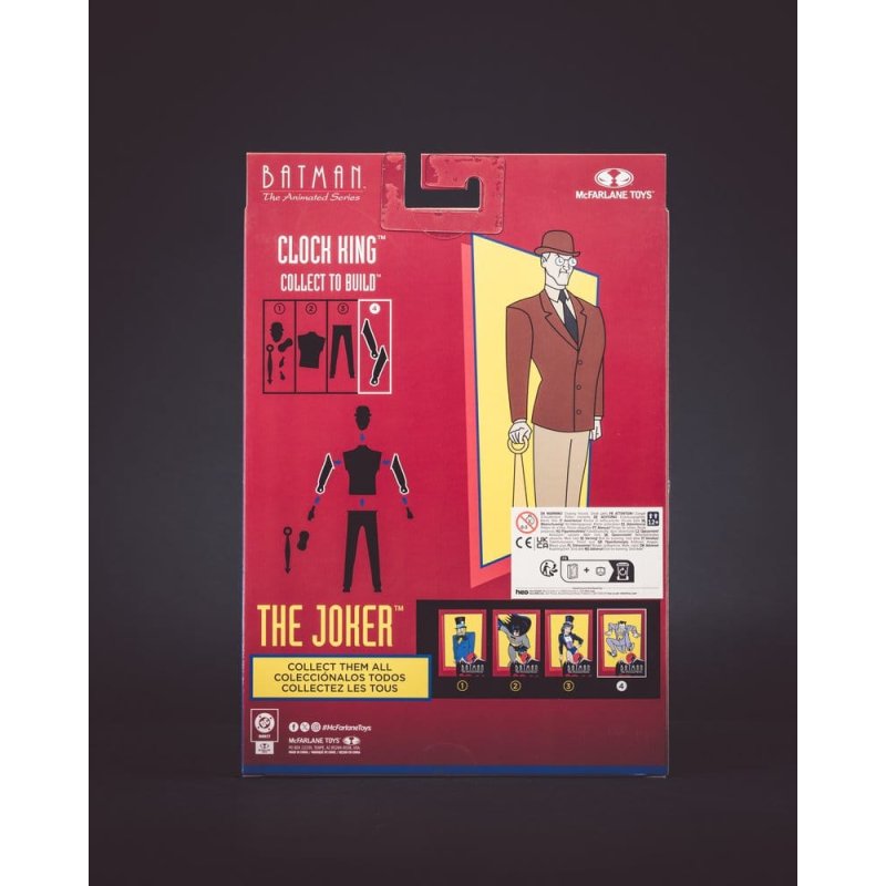 Batman: The Animated Series DC Direct Build-A Action Figures Wave 7 Joker (Blue Suit) (Platinum Edition) 15 cm