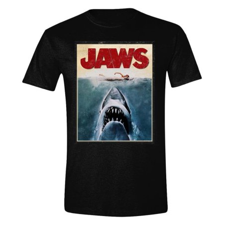 Jaws T-Shirt Poster Size XL