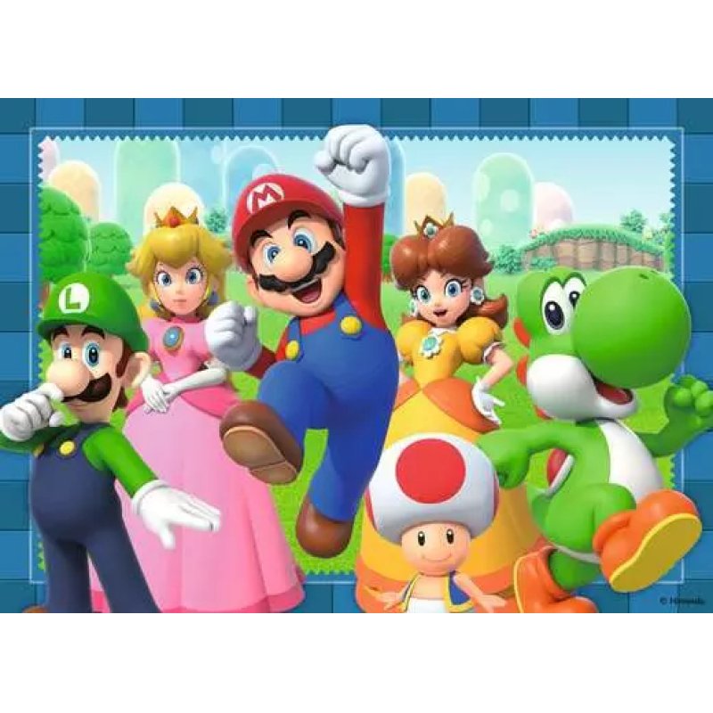 Ravensburger 4 in a box Super Mario Jeu de puzzle 100 pièce(s) Jeu vidéo