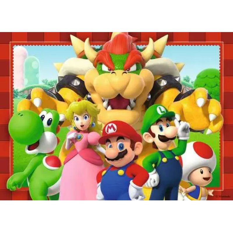 Ravensburger 4 in a box Super Mario Jeu de puzzle 100 pièce(s) Jeu vidéo