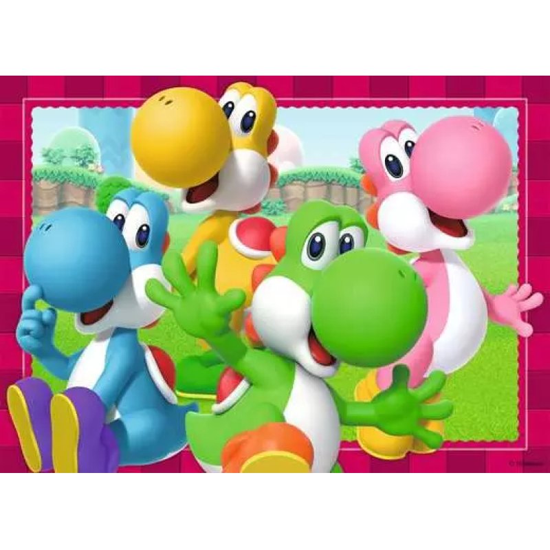 Ravensburger 4 in a box Super Mario Jigsaw puzzle 100 pc(s) Video game