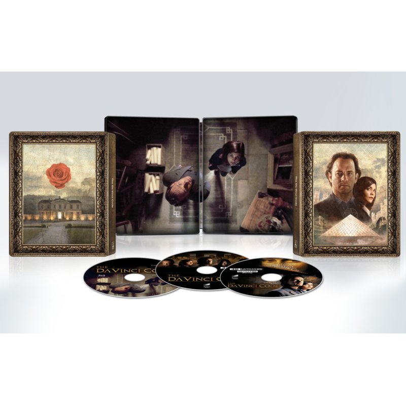 The Da Vinci Code Steelbook 3-disc (4K UHD BD)