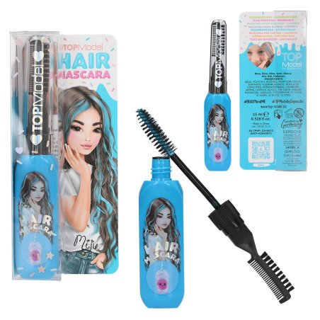 Topmodel - TOPModel Hair Mascara CANDY GLAM - Pink, Purple, Turquoise - 15 ml