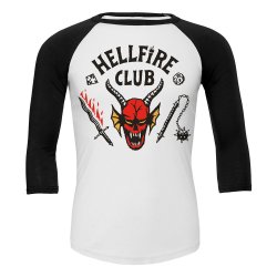 Stranger Things 4 - Hellfire Club (Unisex Raglan)