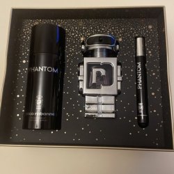 Paco Rabanne Phantom Gift Set 50ml Eau De Toilette 10ml Eau De Toilette 150ml Deodorant Spray