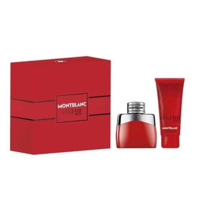 Mont Blanc Legend Red 50ml Edp And 100ml Shower Gel