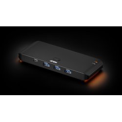 ATEN US4324 SWITCH USB 3.2 GEN 1 PARTAGÉ 2 PC - 4 PÉRIPHÉRIQUES