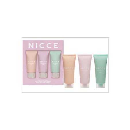 Nicce For Women Body Set Trio Body Wash 150ml Body Cream 150ml Body Smoother 150ml
