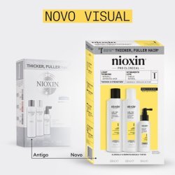 Nioxin System 1 Hair Thickening System for Natural Hair with Light Thinning