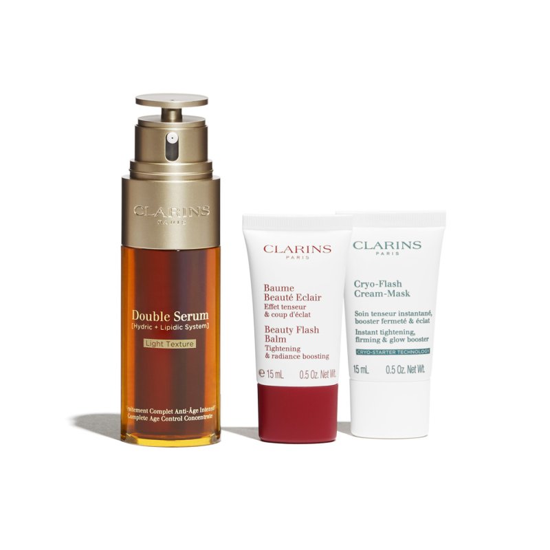 Clarins Double Serum Light Program Set