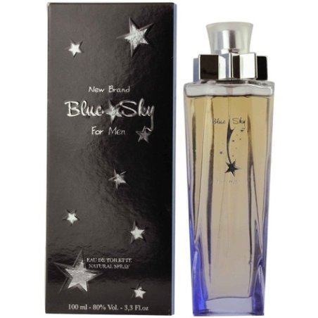 New Blue Sky New Brand For Men Eau De Toilette Natural Spray 100ml 3.3oz