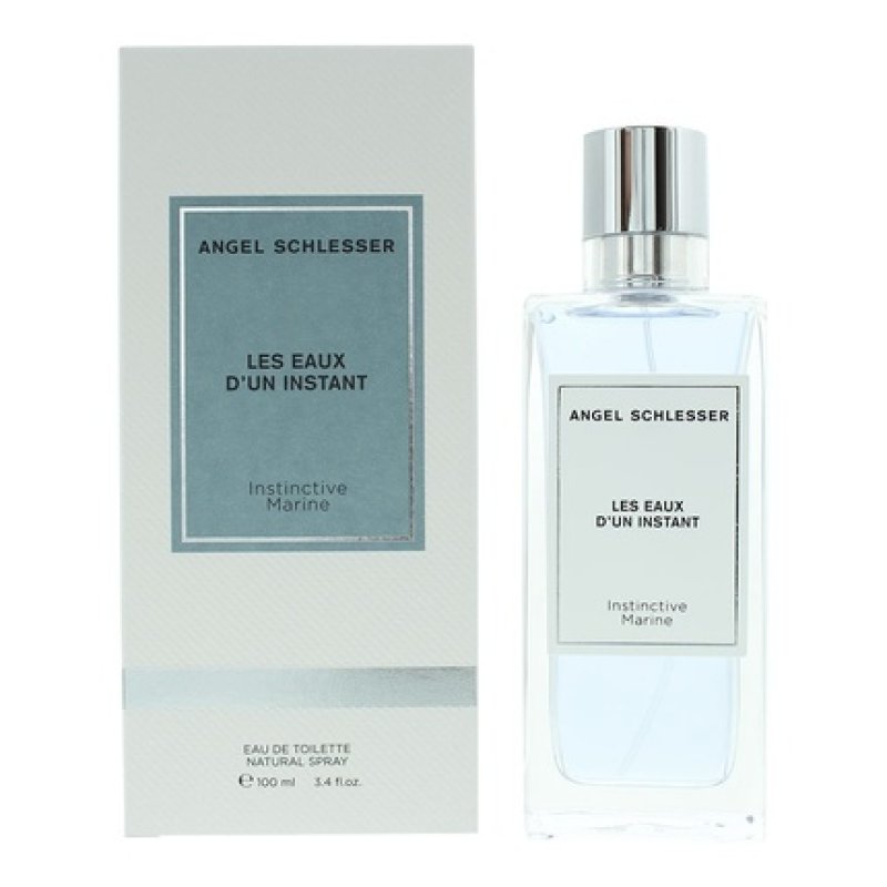 Angel Schlesser Les Eaux Dun Instant Instinctive Marine Eau De Toilette 100ml Men Spray