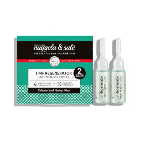 Nuggela & Sulé Regenerating Ampoules Increase Hair Density and Thickness 10ml - Pack of 2