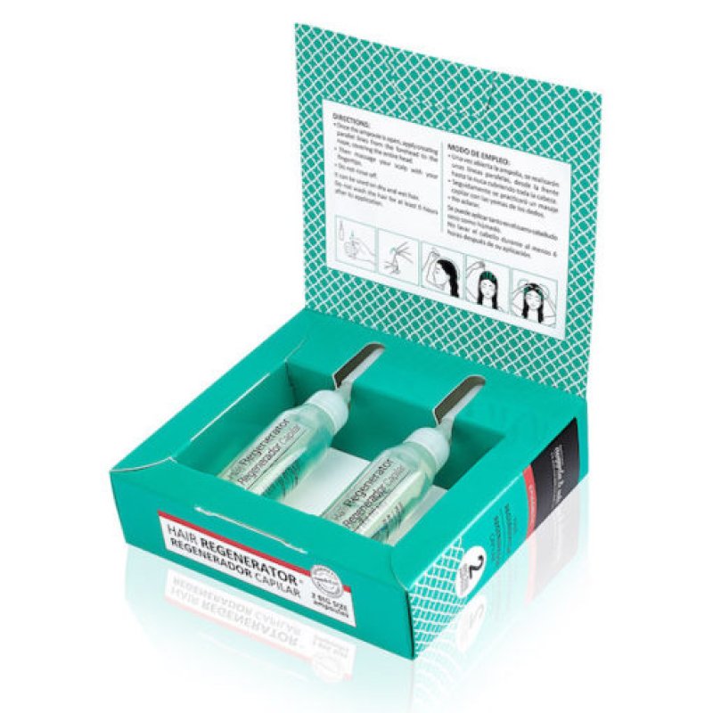 Nuggela & Sulé Regenerating Ampoules Increase Hair Density and Thickness 10ml - Pack of 2