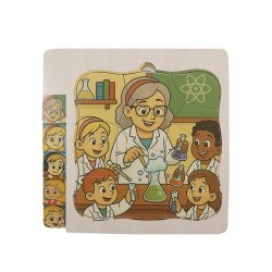 Kinder and Kids - Layer Puzzle, Girl's Life (K50590)