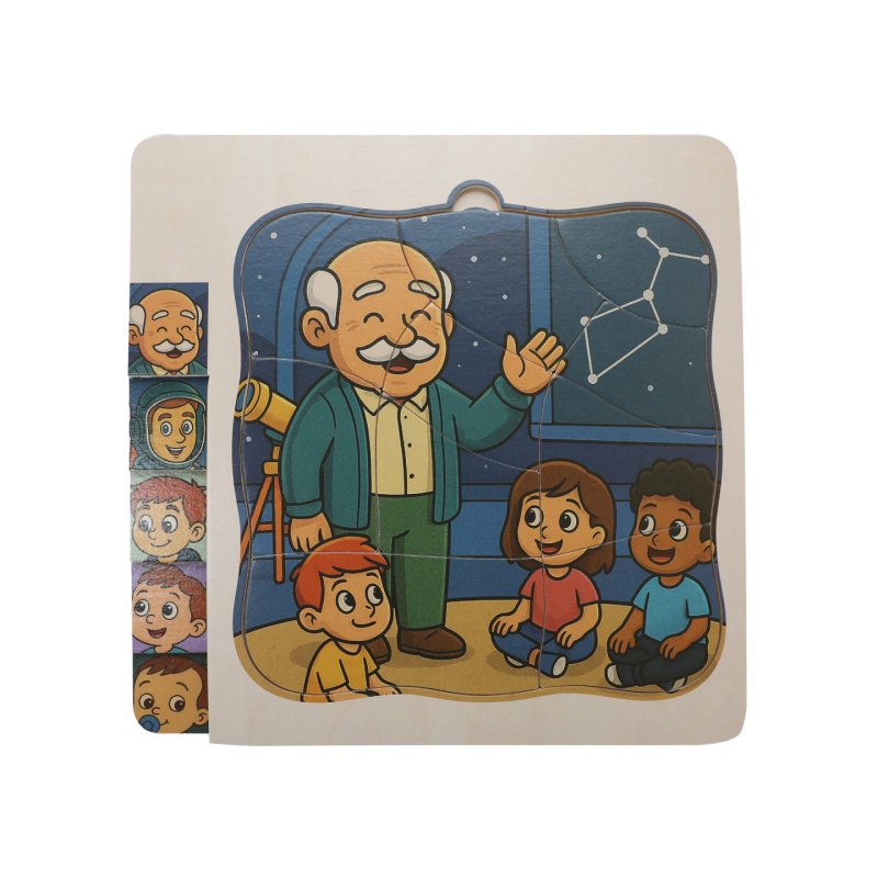 Kinder and Kids - Layer Layer Puzzle, Boys' Life (K50591)