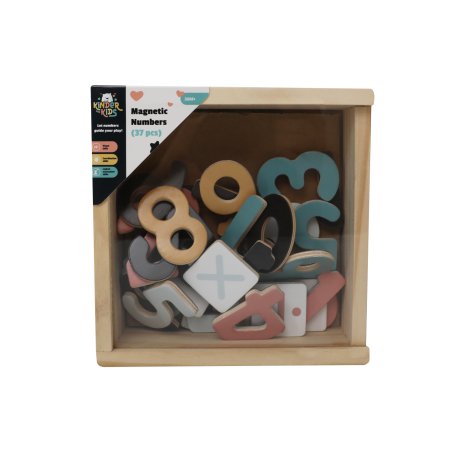 Kinder and Kids - Magnetic Numbers (37 pcs.) - K50593