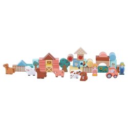 Kinder and Kids - Building Blocks, Farm (36 pcs.) K50560