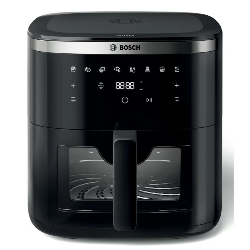 Bosch Serie 6 MAFS2671B friteuse Unique 7,2 L Autonome 1800 W Friteuse d’air chaud Noir