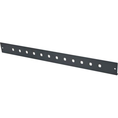 DEXLAN 19" 1U Fiber Optic Patch panel Front panel for 12 × ST/FC