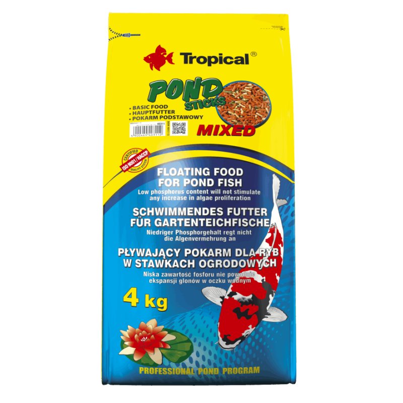 Tropical Pond sticks mix - 20liter