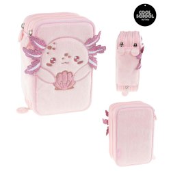 Tinka - Pencil Case Triple Axolotl