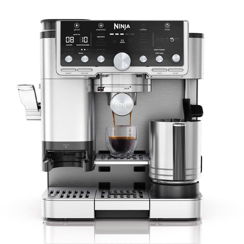 Ninja ES701EU Luxe Cafe Pro 3-in-1 Siebträger-Espressomaschine