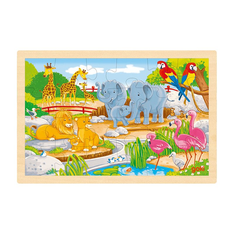 Goki - Puzzle Farm / Zoo (57302)