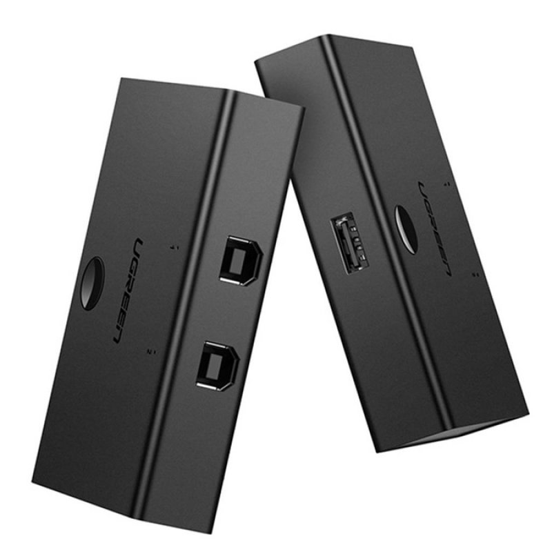 Switch USB KVM USB 2x1 UGREEN 30345 USB 2.0 (black)