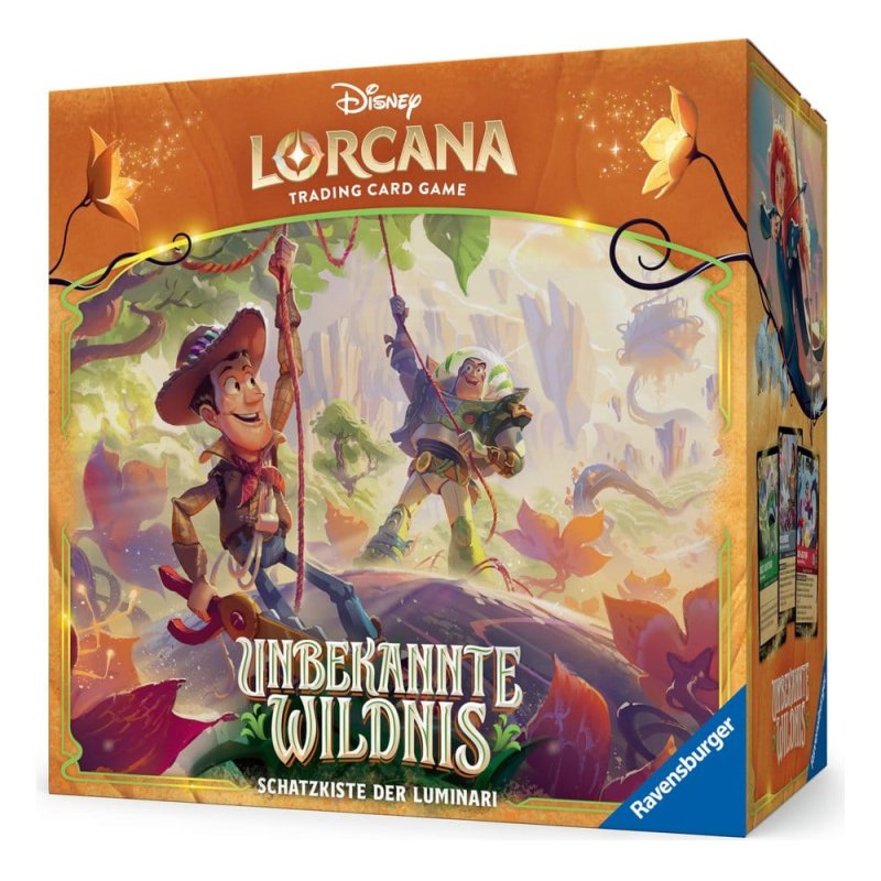 Disney Lorcana TCG Unbekannte Wildnis Illumineer's Trove *German Edition*