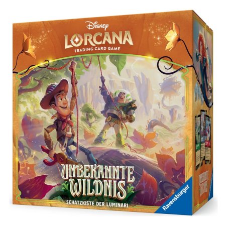 Disney Lorcana TCG Unbekannte Wildnis Illumineer's Trove *German Edition*