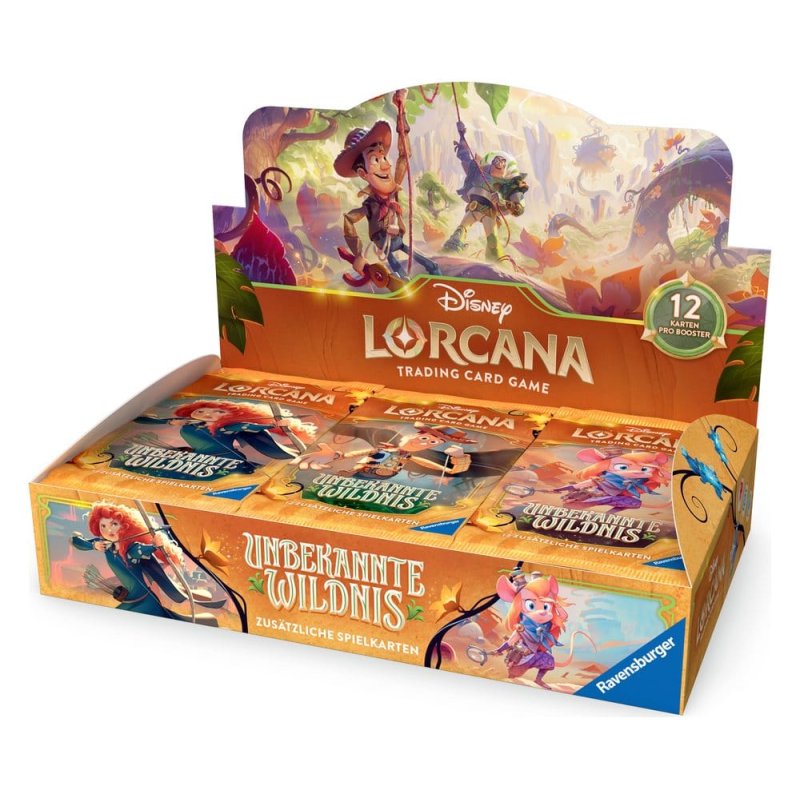 Disney Lorcana TCG Unbekannte Wildnis Booster Display (24) *German Edition*
