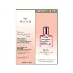 Set Nuxe Prodigieuse Florale, Crema de fata 40 ml Serum de fata 10 ml