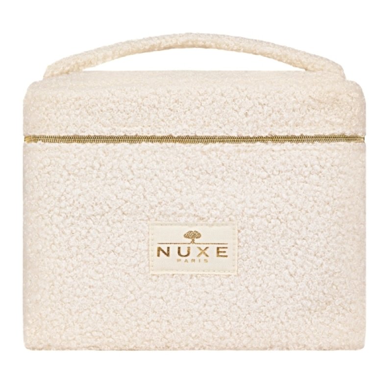 Nuxe, Geanta cosmetice textila alba