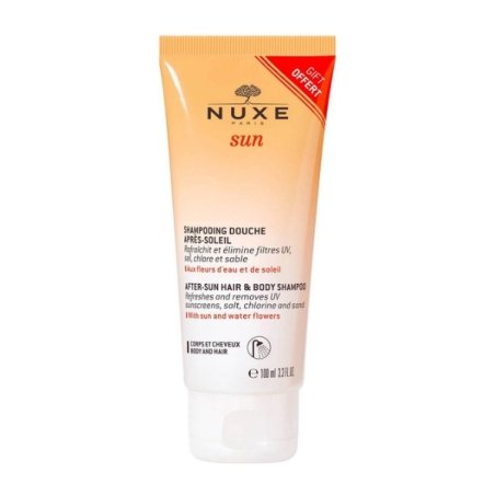 Nuxe Sun, Sampon dupa plaja pentru par si corp, 100 ml