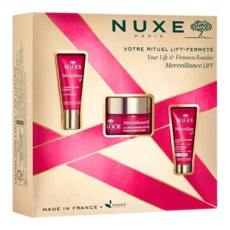 Set Nuxe Merveillance Lift, Crema lifting pentru fata 50 ml Crema de ochi 15 ml Crema de noapte 15 ml