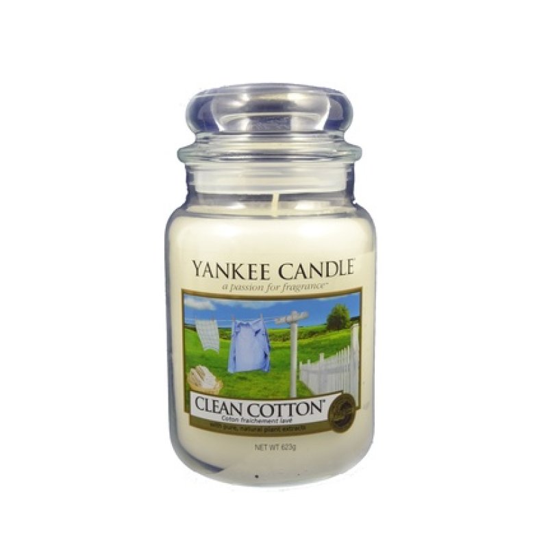 Yankee Candle Classic Large 623g Clean Cotton