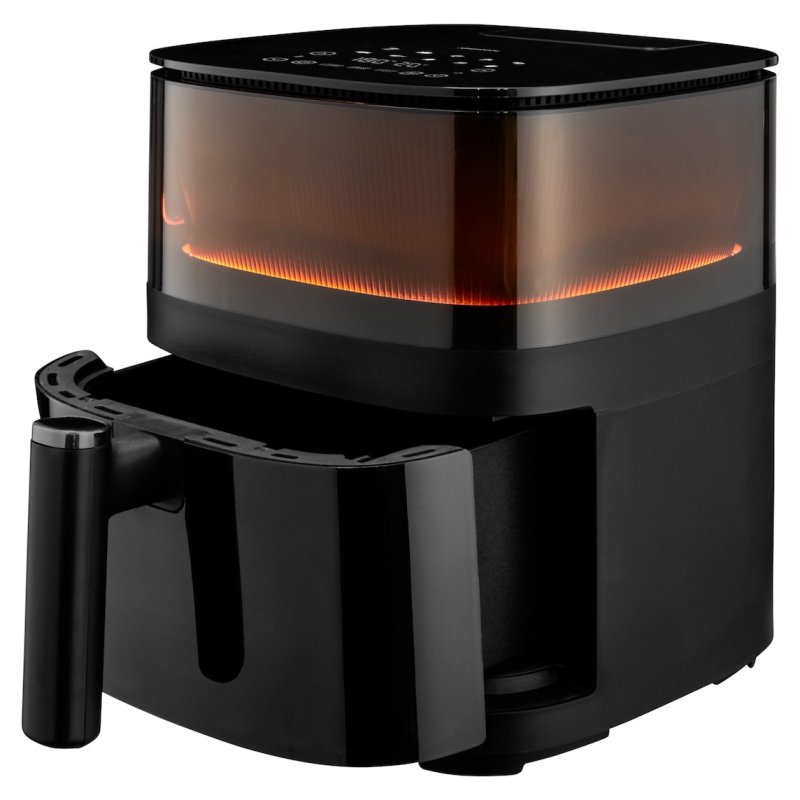 Heißluftfritteuse Life X10 MD11780 XL (schwarz, 1.500 Watt, Korb 5,0 Liter)