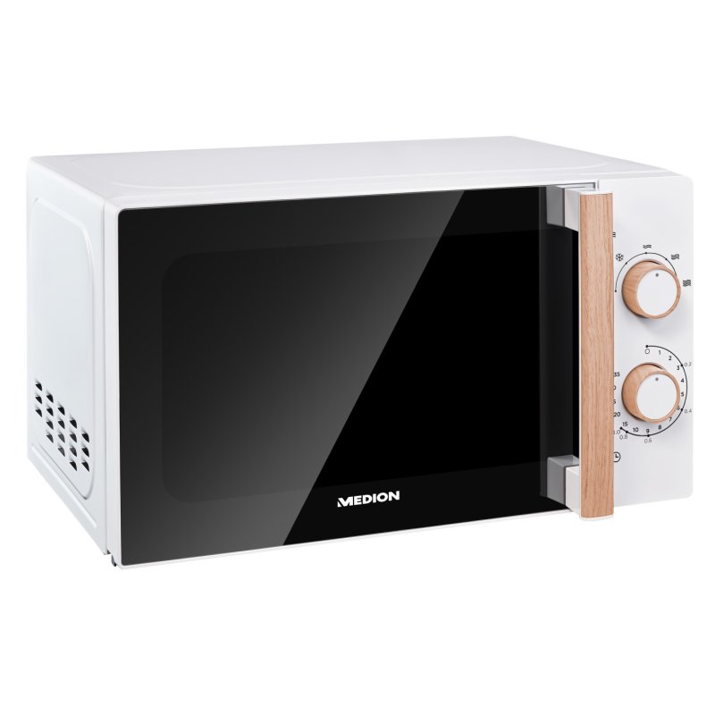 MEDION MD 10596 Mikrowelle 20L DE White Solo microwave Countertop 700 W