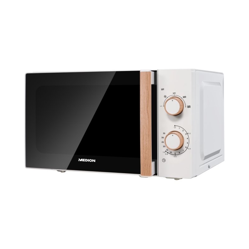 MEDION MD 10596 Mikrowelle 20L DE White Solo microwave Countertop 700 W
