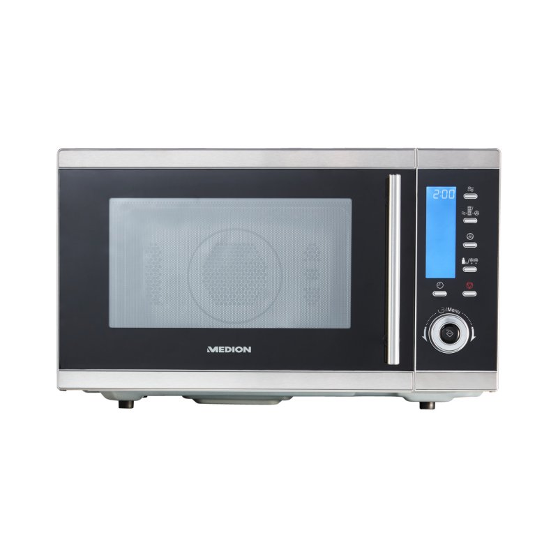 MEDION MD 15501 Black, Stainless steel Combination microwave Countertop 25 L 900 W