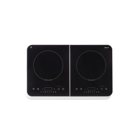 MEDION MD 18493 Black, White Countertop 60 cm Zone induction hob 2 zone(s)