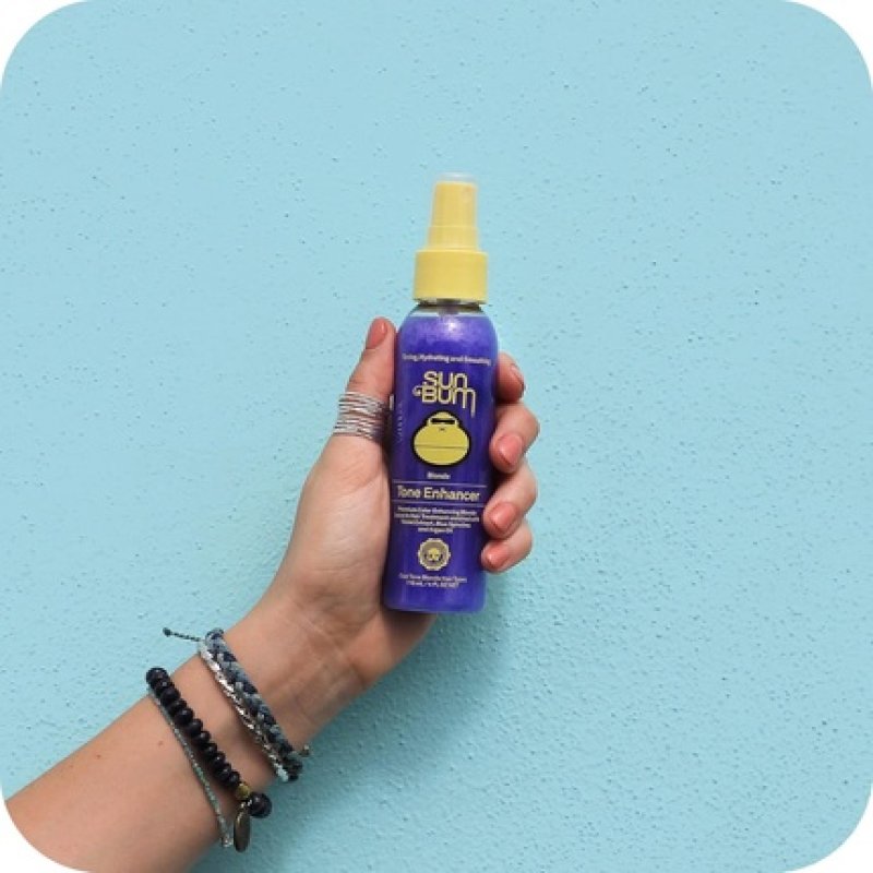 Sun Bum Blonde Tone Enhancer Cruelty Free Purple Leave In Treatment