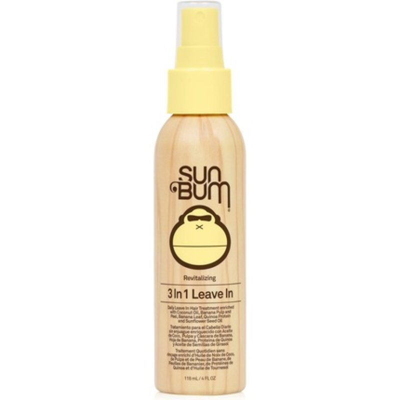 Sun Bum Revitalizing 3-in-1 Leave-In Conditioner Spray Vegan and Color Safe