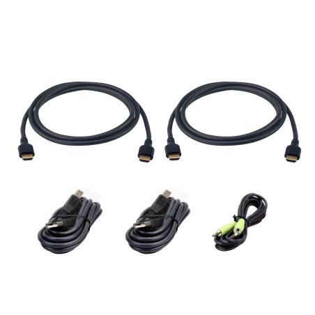 ATEN 2L-7D02UH21X5 KIT SECURE KVM CABLE ECRAN DOUBLE HDMI UHD 1,8M