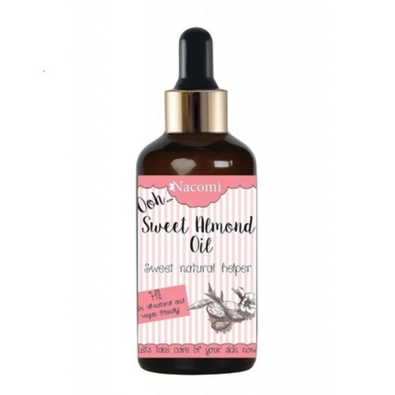 Nacomi Sweet Almond Oil with Dropper 50ml