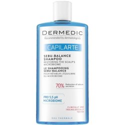 DERMEDIC CAPILARTE SEBU BALANCE Balancing Microbiome Skin Shampoo 300ml