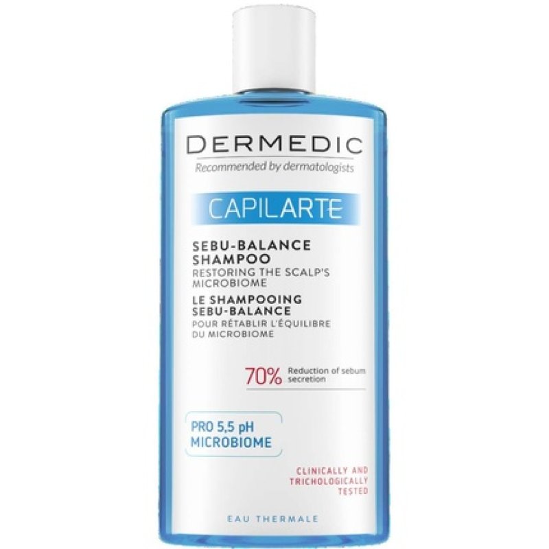 DERMEDIC CAPILARTE SEBU BALANCE Balancing Microbiome Skin Shampoo 300ml