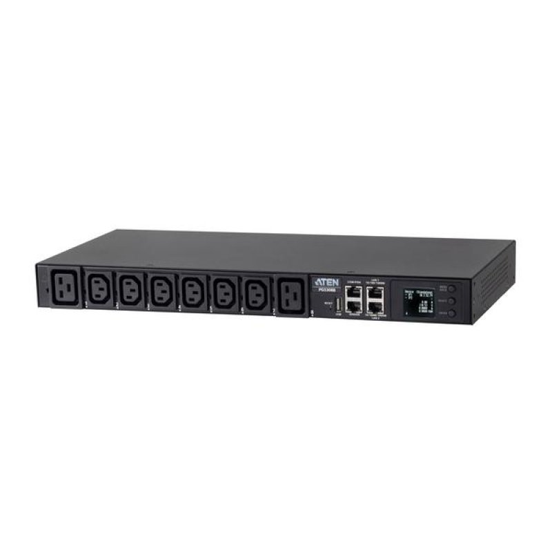 ATEN PG5308G PDU éco 30/32A, 8P, 1U 32A 6x C13 2x C19